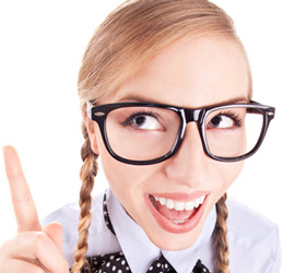 Woman laughing with White and Healthy Smile